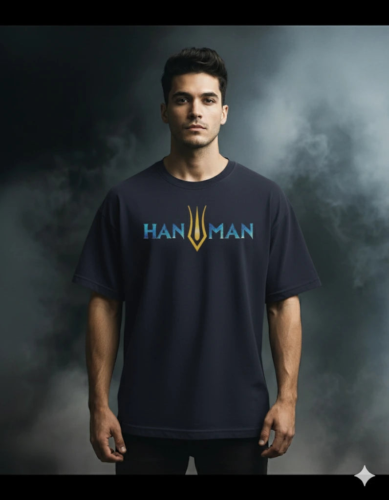 Oversized hindu Tshirt - Hanuman
