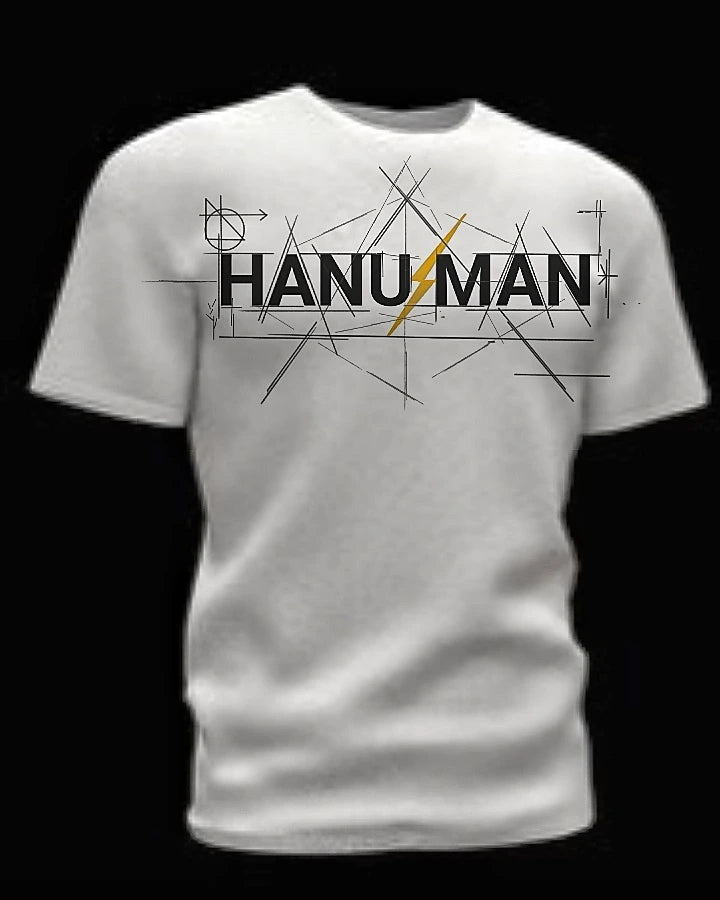 Hanuman T-shirt design front view