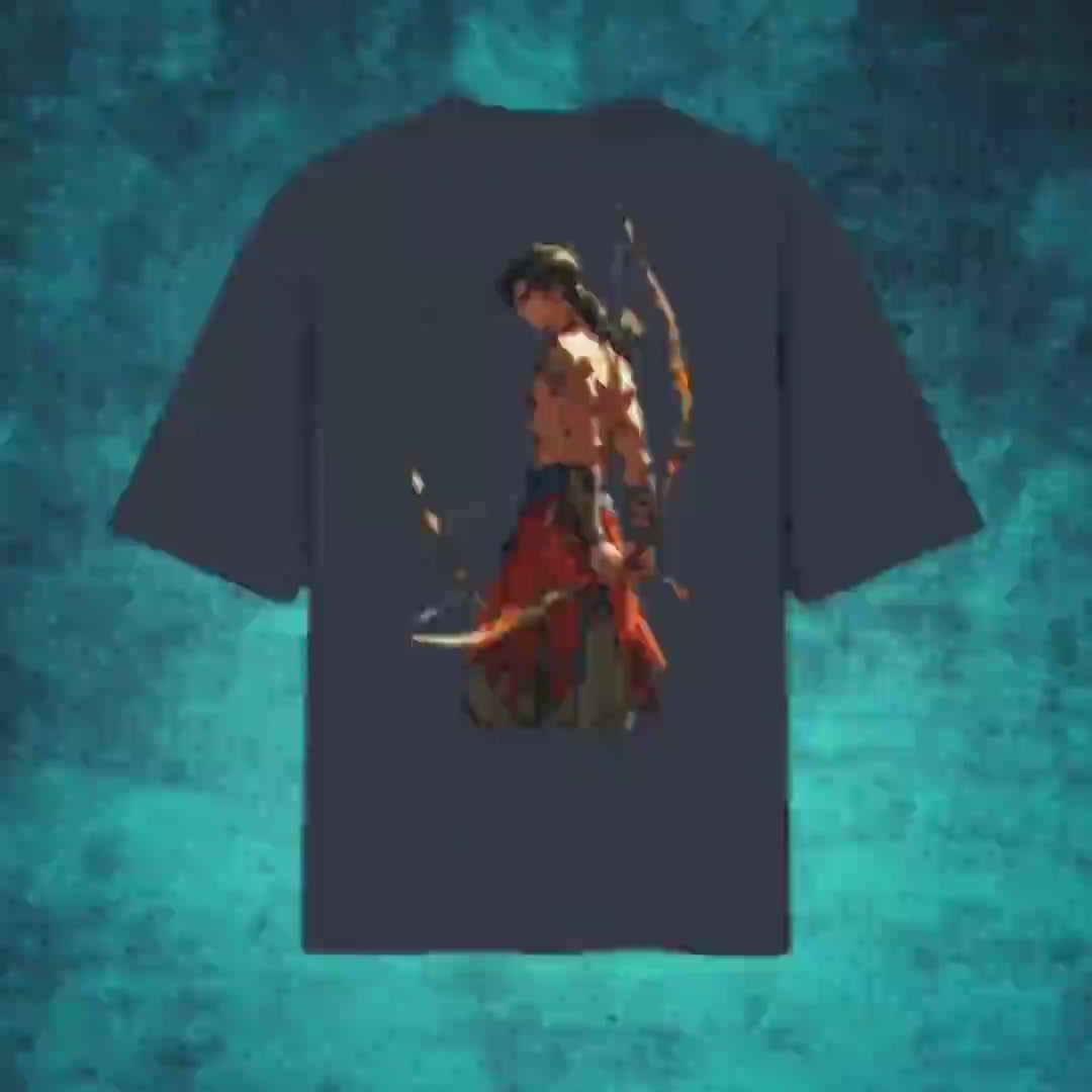 Abhimanyu-theme-tshirt