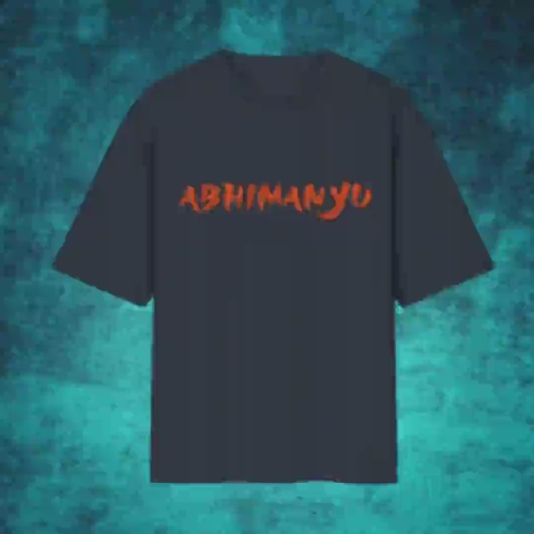 Abhimanyu-theme-tshirt